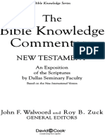 (Bible Knowledge Series) John F. Walvoord, Roy B. Zuck-The Bible Knowledge Commentary - An Exposition of The Scriptures by Dallas Seminary Faculty (New Testament Edition) - Victor Books (2004) PDF
