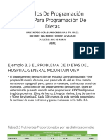 Brandon Brayan Ito Apaza Modelo de Programacion Lineal para Problemas de Dietas