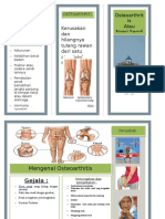 MODUL KMB II - BAB III-Leaflet-Osteoartritis