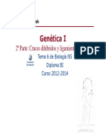 Genética I: Cruces dihíbridos y ligamiento de genes