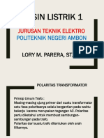 Materi Polaritas Trafo