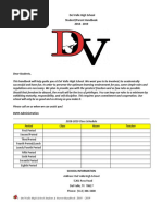 dvhs student handbook 2018-2019