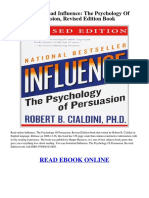 Influence Psychology Persuasion Revised Edition