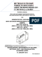 Field and Sustainment Manual for 60kW AMMPS Generator Sets