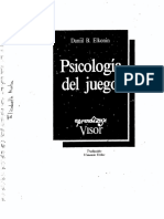 Psicologia Del Juego Daniel Elkonin PDF