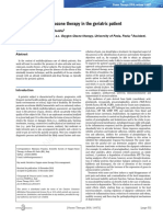 Possibilidade de Terapia Com Oxigenioozonio No Paciente Geriatrico