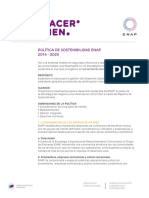 Ejemplo Politica de Sostenibilidad PDF