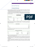 Financial Planning Model for Projected Sales Growth