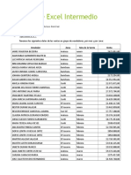 Excel Intermedio Ventas Vendedores