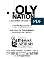 Tikkun Haklali - Holy - Nation Shmiras Habris