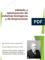 Modelado y Optimización de Bioprocesos