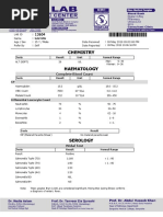 Chemistry: Complete Blood Count