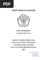 Download Ilmu Budaya Dasar by Rismalil Ismi Afida SN40968827 doc pdf