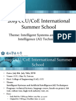 2019 - CCU Summer School - Flyer v2