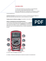 Multímetro digital: partes y funciones del instrumento de medición electrónico