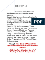 Thesis Title FSH SPORTS 12