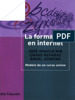 La Formación en Internet PDF