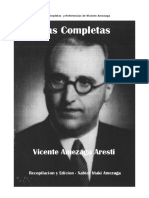 Obras Completas Vicente Amezaga Aresti- 11 Volumenes