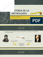 Historia de la metrología 1799-1870