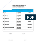 Contoh Agenda Supervisi