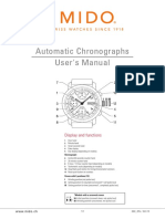 Automatic Chronographs User's Manual: Display and Functions