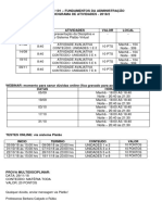 Atividades Disciplina Uni 140