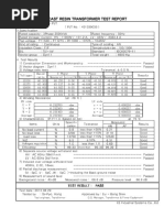 Cast Resin Transformer Test Report Cast Resin Transformer Test Report Cast Resin Transformer Test Report Cast Resin Transformer Test Report