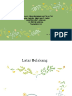 Evaluasi Penggunaan Antibiotik Pada Pasien Penyakit Paru Obstruktif Kronik Di Rsud Bangil TAHUN 2018