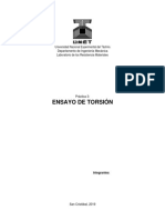 Informe Torsion