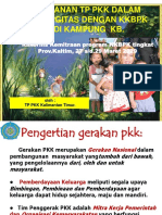 Peran PKK Dalam Sinergitas KKBPK DI KP - KB, 2019