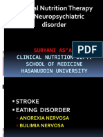 Medical Nutrition Therapy For Neuropsychiatric Disorder
