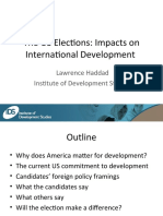 Haddad On The 2008 US Elections: What Do They Mean For Development?