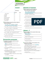 Champions Level 1 Grammar Extension PDF