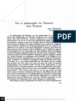 HYPPOLITE, Jean - Vie et philosophie de l'histoire chez Bergson.pdf