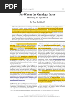 From Whom the ontology Turns- Tom Boellrstoff 