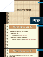 Passive Voice Presentación