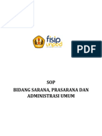 SOP Sarpras Adm. Umum PDF