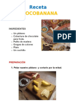 Receta Chocobanana