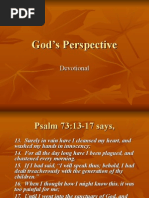 Download Gods Perspective Devotional by davidferguson61 SN4097227 doc pdf