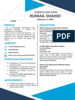 Resume (Rumail Shahid)