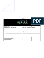 Avatar Worksheet