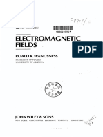 Roald K. Wangsness - Electromagnetic Fields PDF