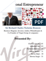 International Entrepreneur: Sir Richard Charles Nicholas Branson