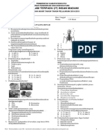 Soal PAT Biologi Kelas X 2018-2019