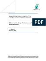 Petronas Technical Standards: Offshore Facilities Design For Simultaneous Production & Drilling (SIPROD)