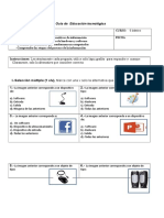 Guía Tecnologia 6 Basico 2018