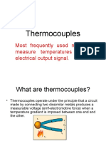 Thermocouples: Most Frequently Used Method To Measure Temperatures With An Electrical Output Signal