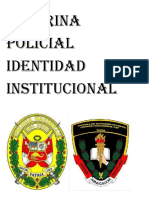 Doctrina Policial Identidad Institucional
