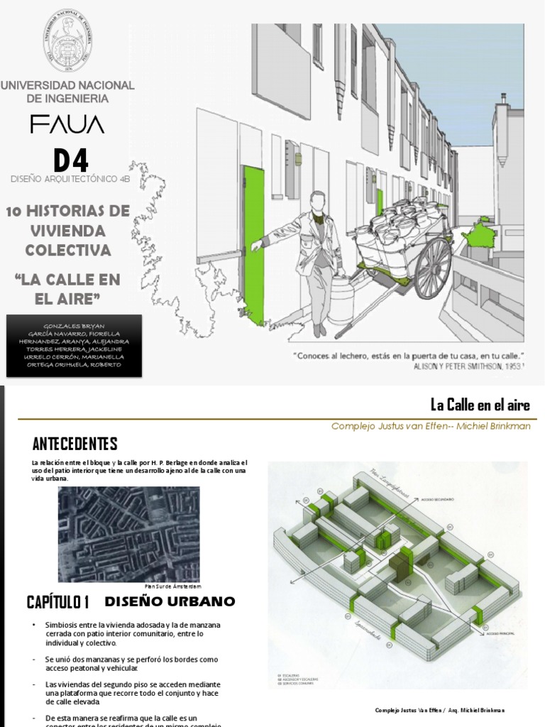 10 HISTORIAS DE VIVIENDA COLECTIVA-LA CALLE EN EL AIRE-análisis Primer ...