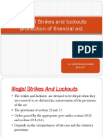 Illegal Strikes and Lockouts B-Law